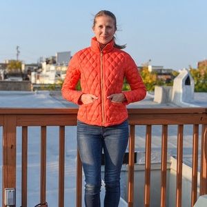 Michael Kors packable down fill jacket